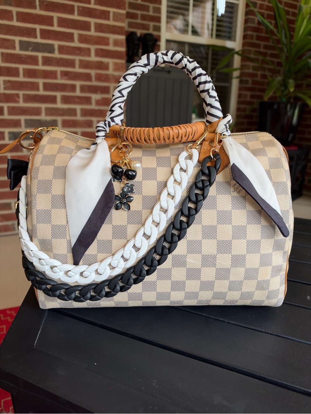 Louis Vuitton Speedy 30 Damier Azur (2011)